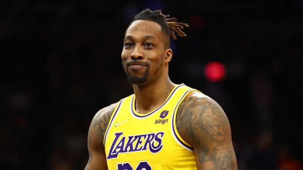 Former Los Angeles Lakers center Dwight Howard
